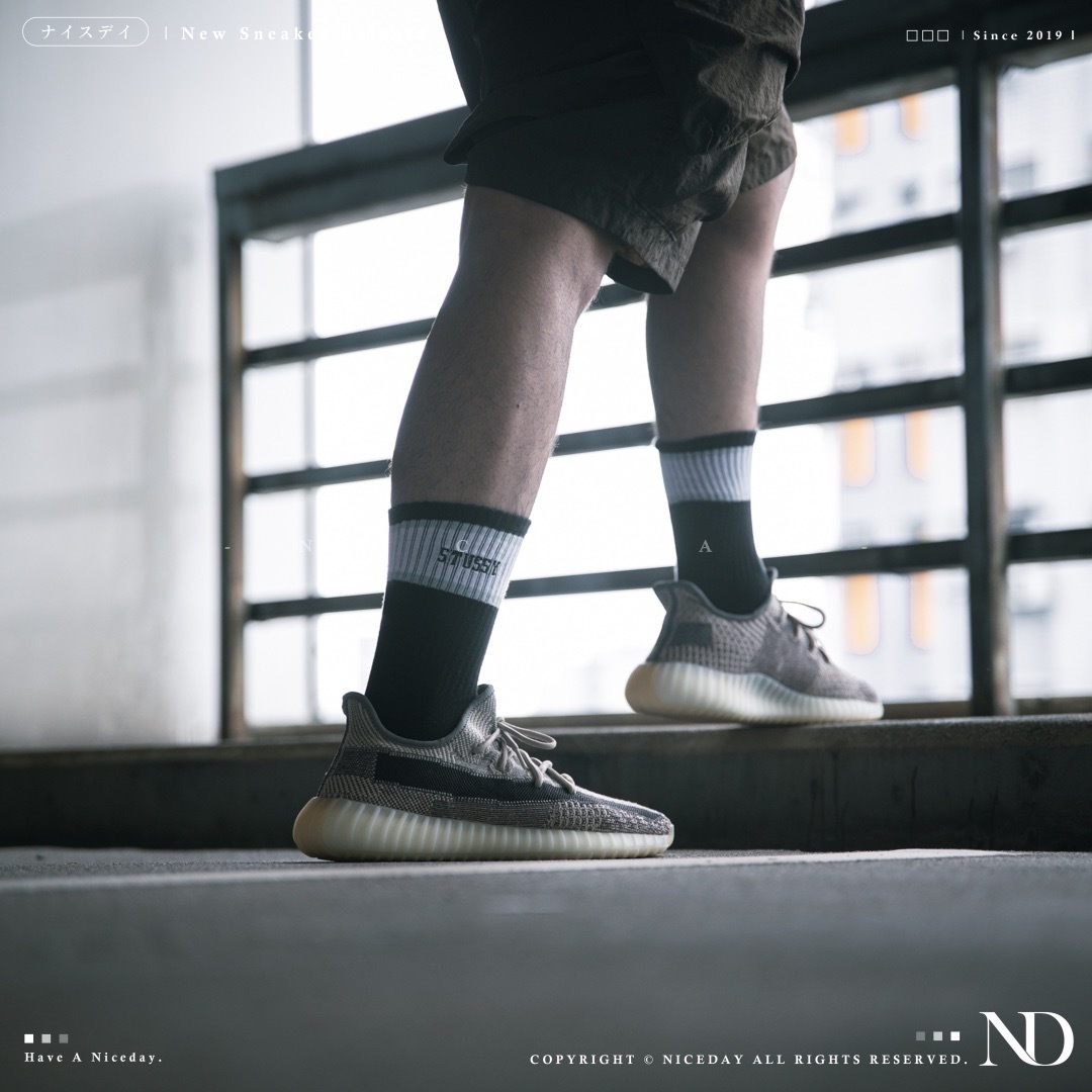 NICEDAY 部分現貨/代購 Adidas Yeezy 350 V2 Zyon 灰芝麻 男女 椰子 FZ1267