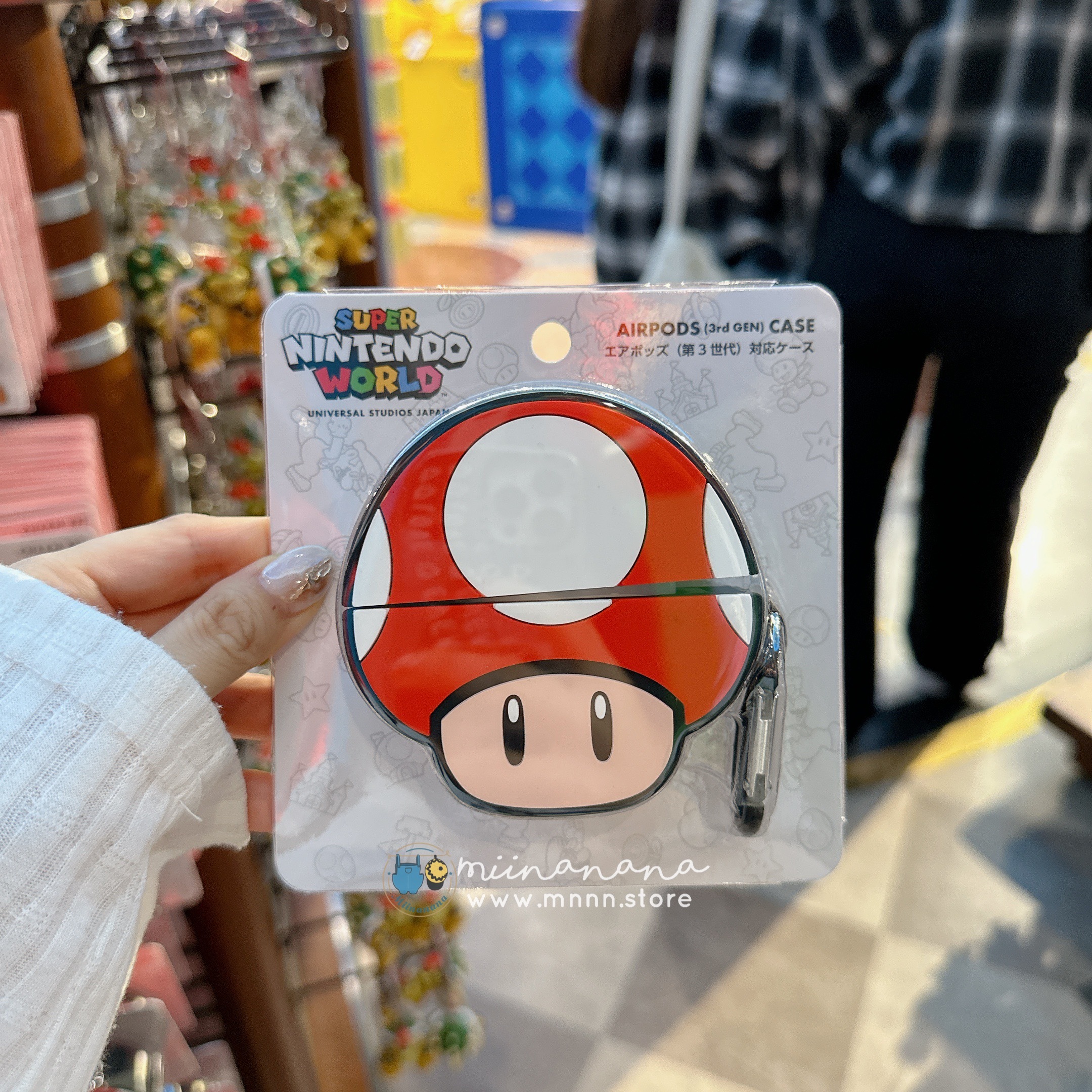 USJ 超級任天堂世界Mario 蘑菇AirPods Case AirPods 收納套（第3