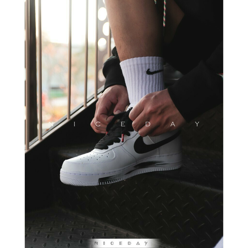 NICEDAY 代購 Nike Air Force 1 x GD 權志龍 2.0 2代 白黑 雛菊 DD3223-100
