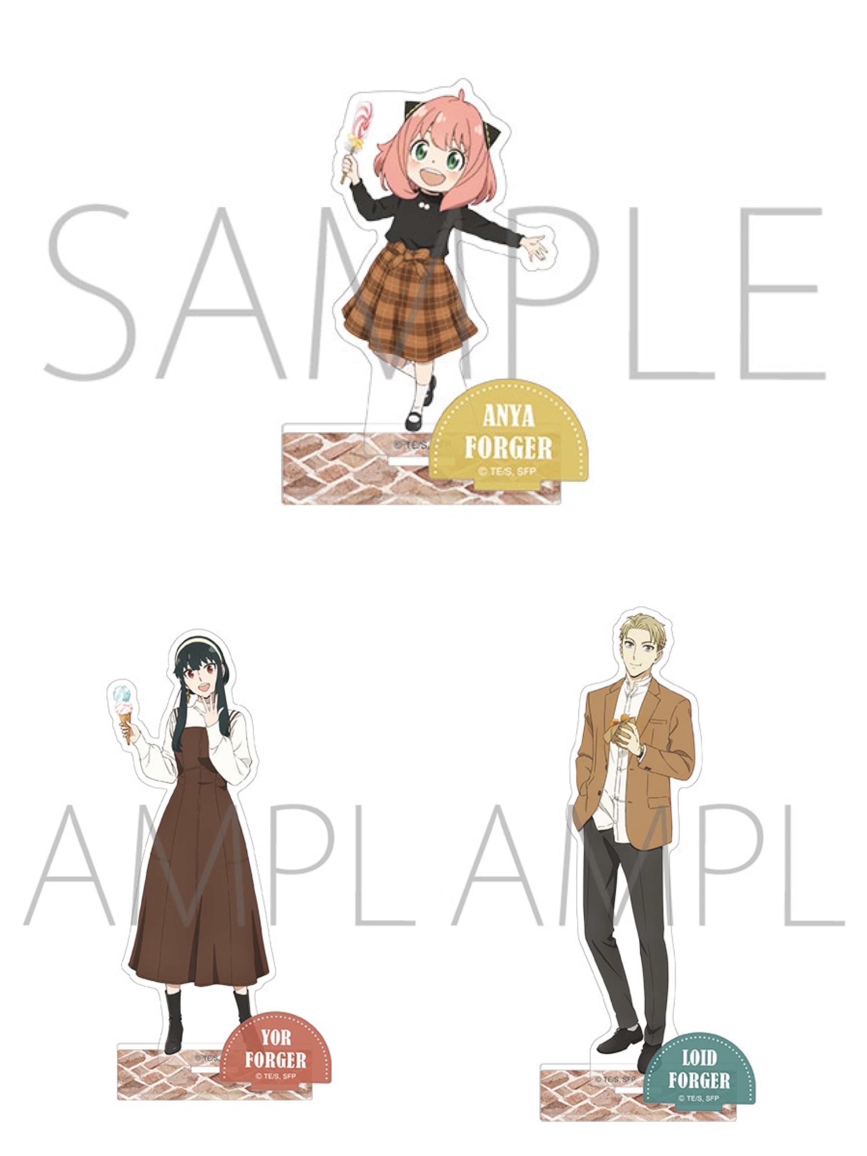 預訂2023/9月 SPY×FAMILY 立牌（全3種）