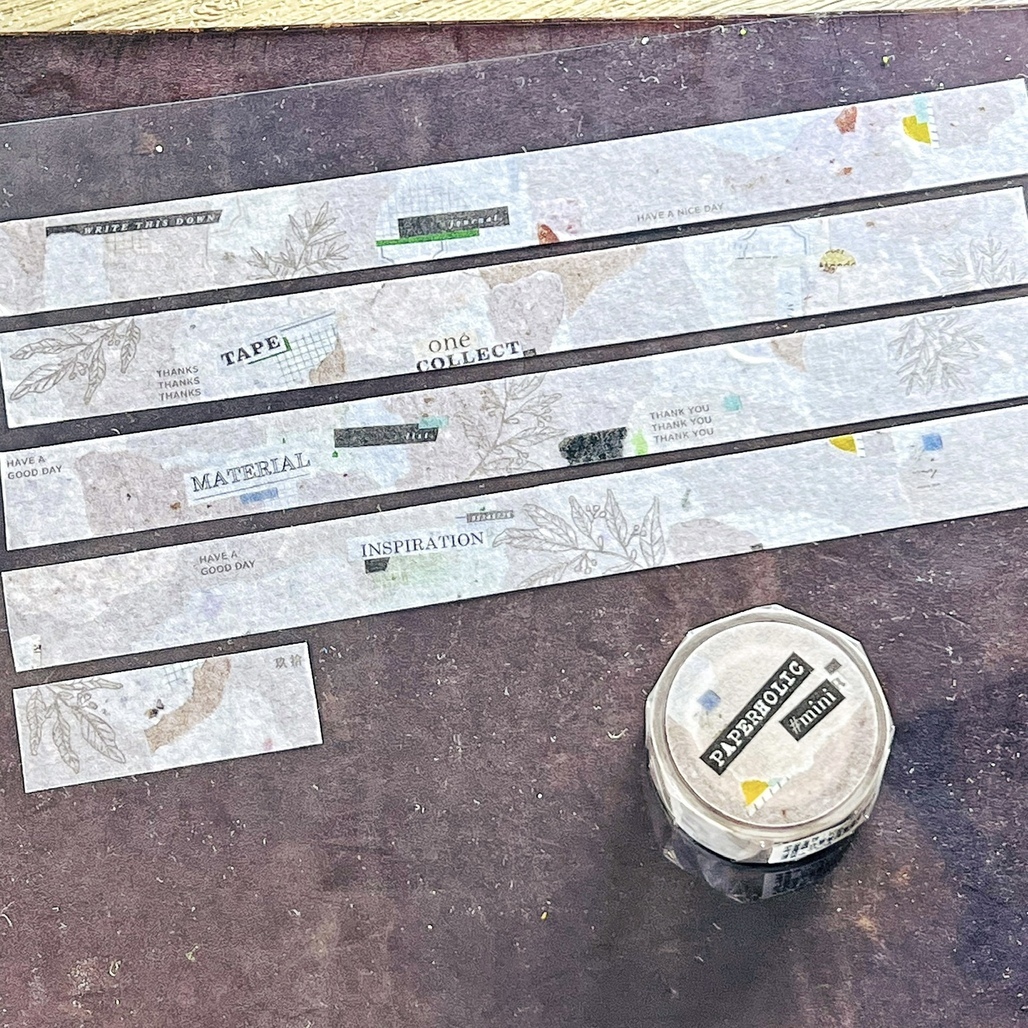 玖拾．paperholic #mini 2cm日本和紙膠帶 <整捲/分裝>