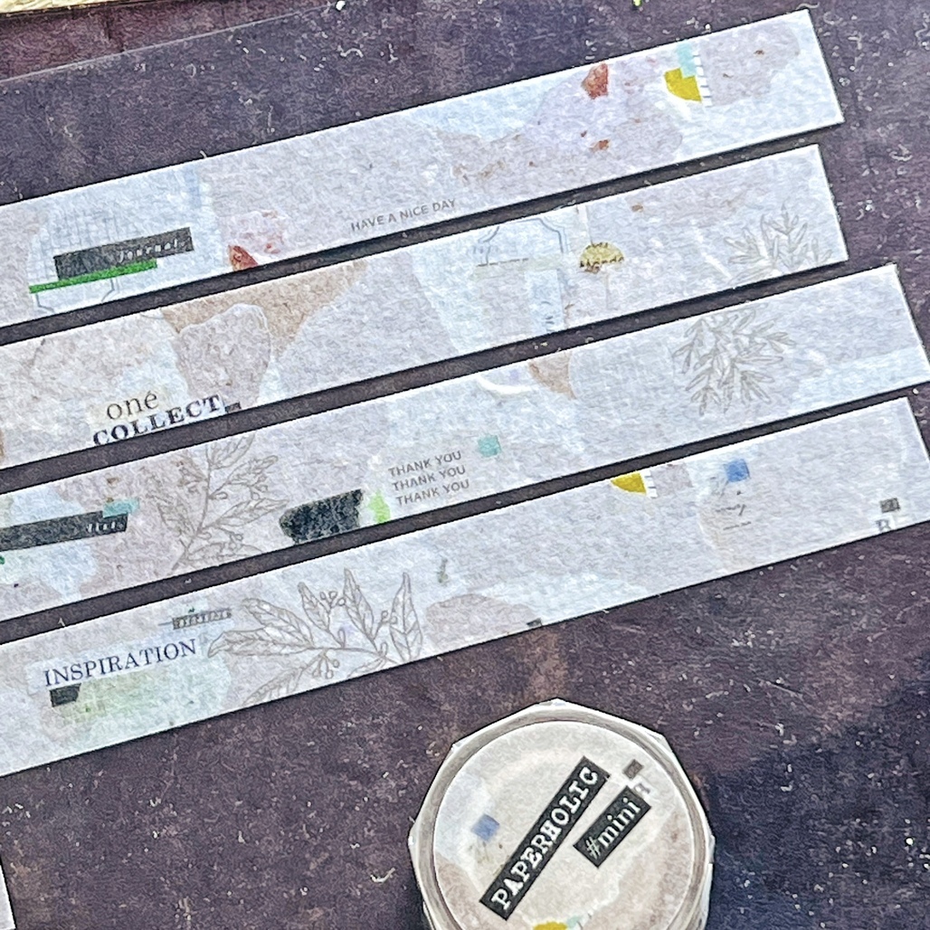 玖拾．paperholic #mini 2cm日本和紙膠帶 <整捲/分裝>