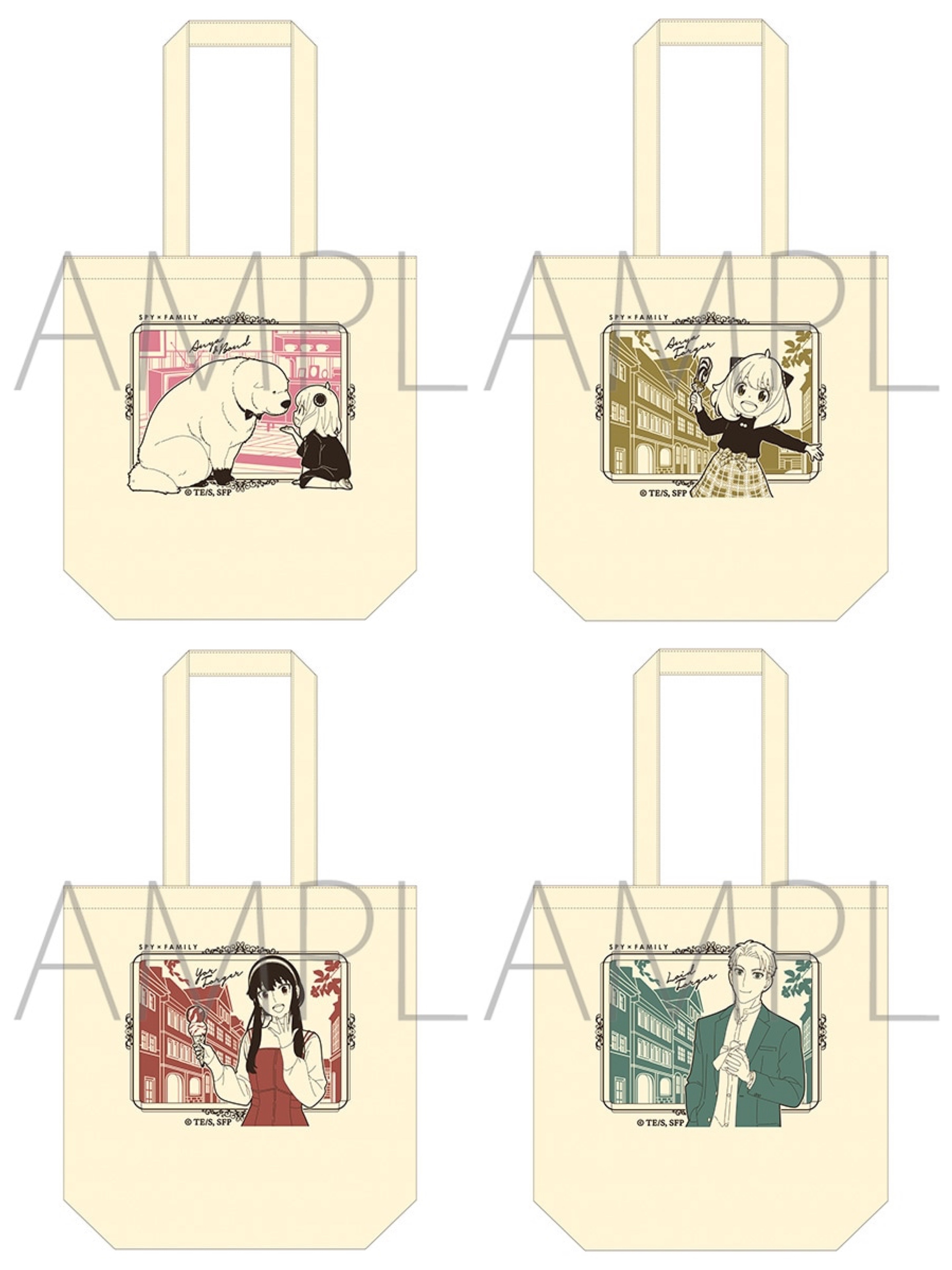 預訂2023/9月 SPY×FAMILY Tote bag (全4種）