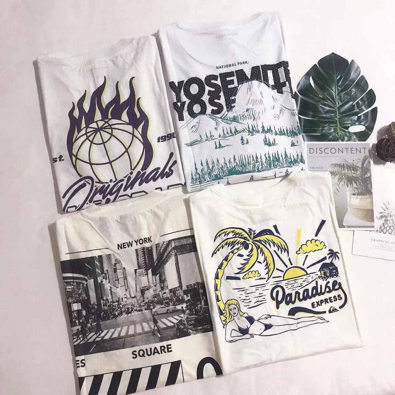 外國品牌白色系列 TEE