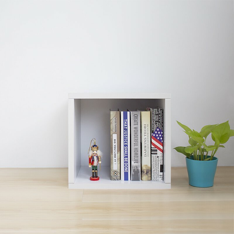 安閣家Angle Wave 巧拼 單格櫃 (白色)