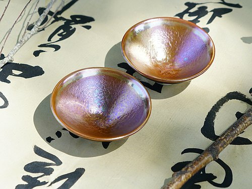 曜變黃金天目-斗笠杯 │收藏 典藏 珍藏 推薦│原廠保證 快速出貨