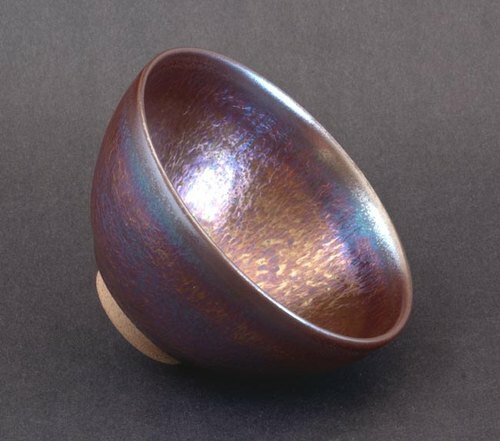 辛可窯 曜變紫金天目手拉茶碗 嚴選特優版 原廠把關出貨 品質保證