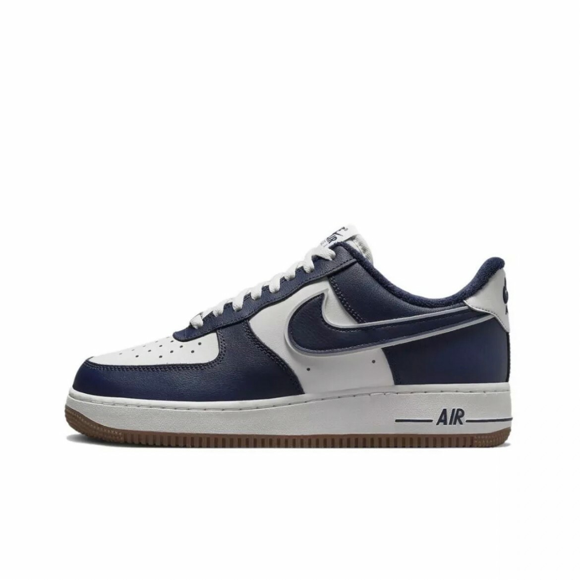 Nike Air Force 1 GS 海軍藍 白藍 焦糖底 大童 AF1 DQ5972-101
