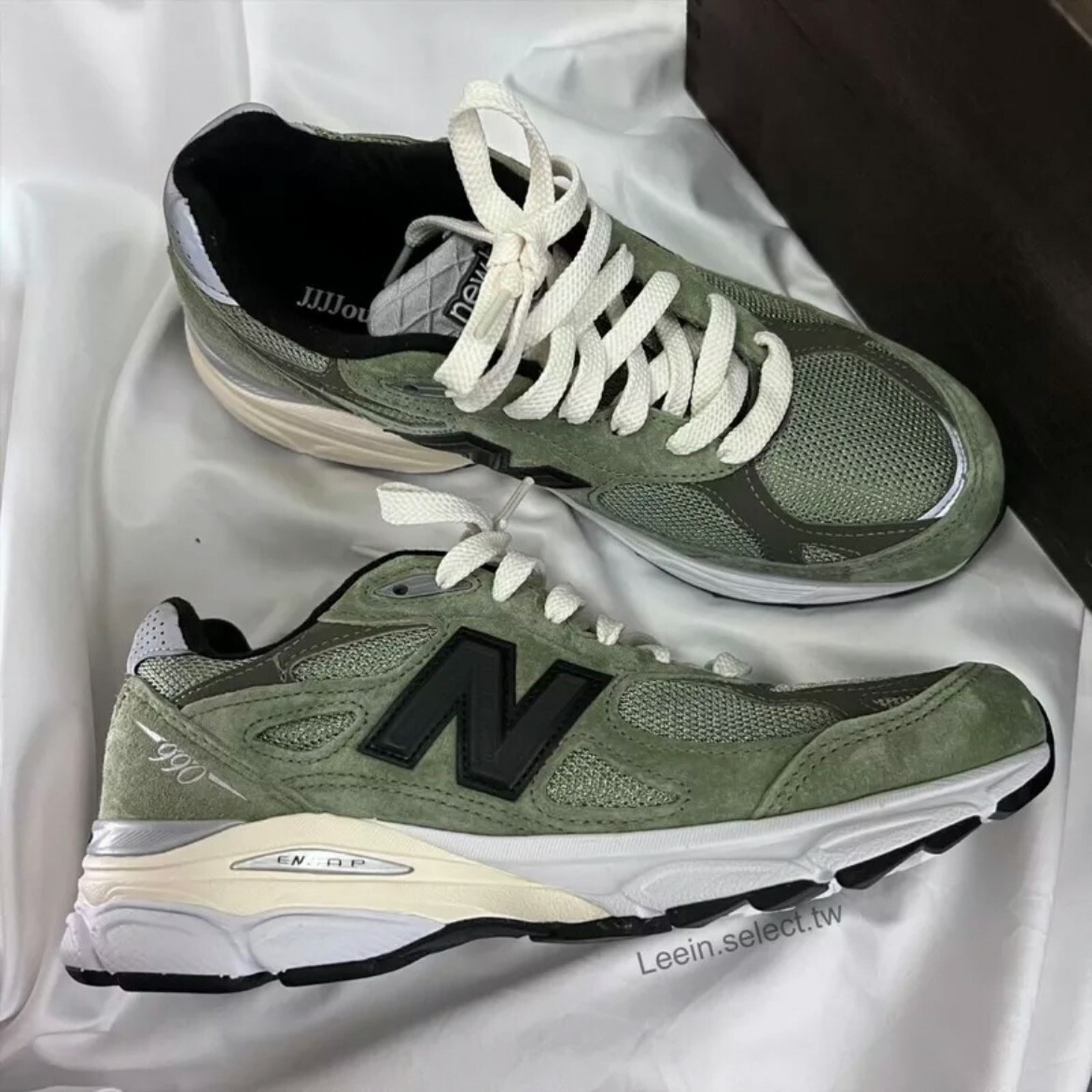 New Balance x JJJound 990v3 聯名 草綠色 橄欖綠 美製 NB M990JD3