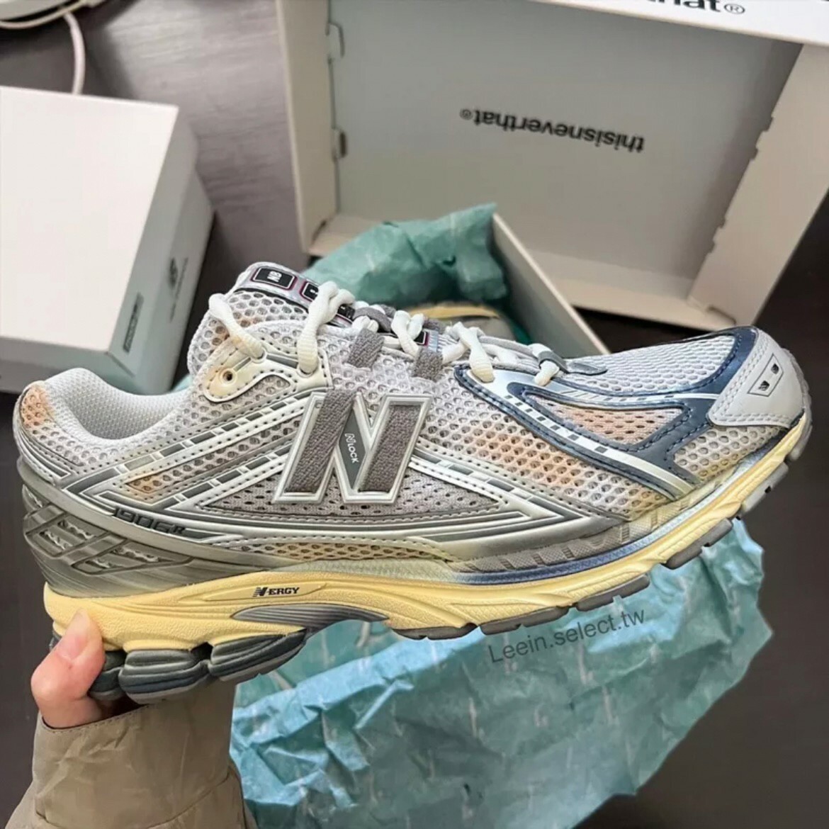 New Balance 1906R x Thisisneverthat 灰銀 潮流 復古 做舊M1906RTI