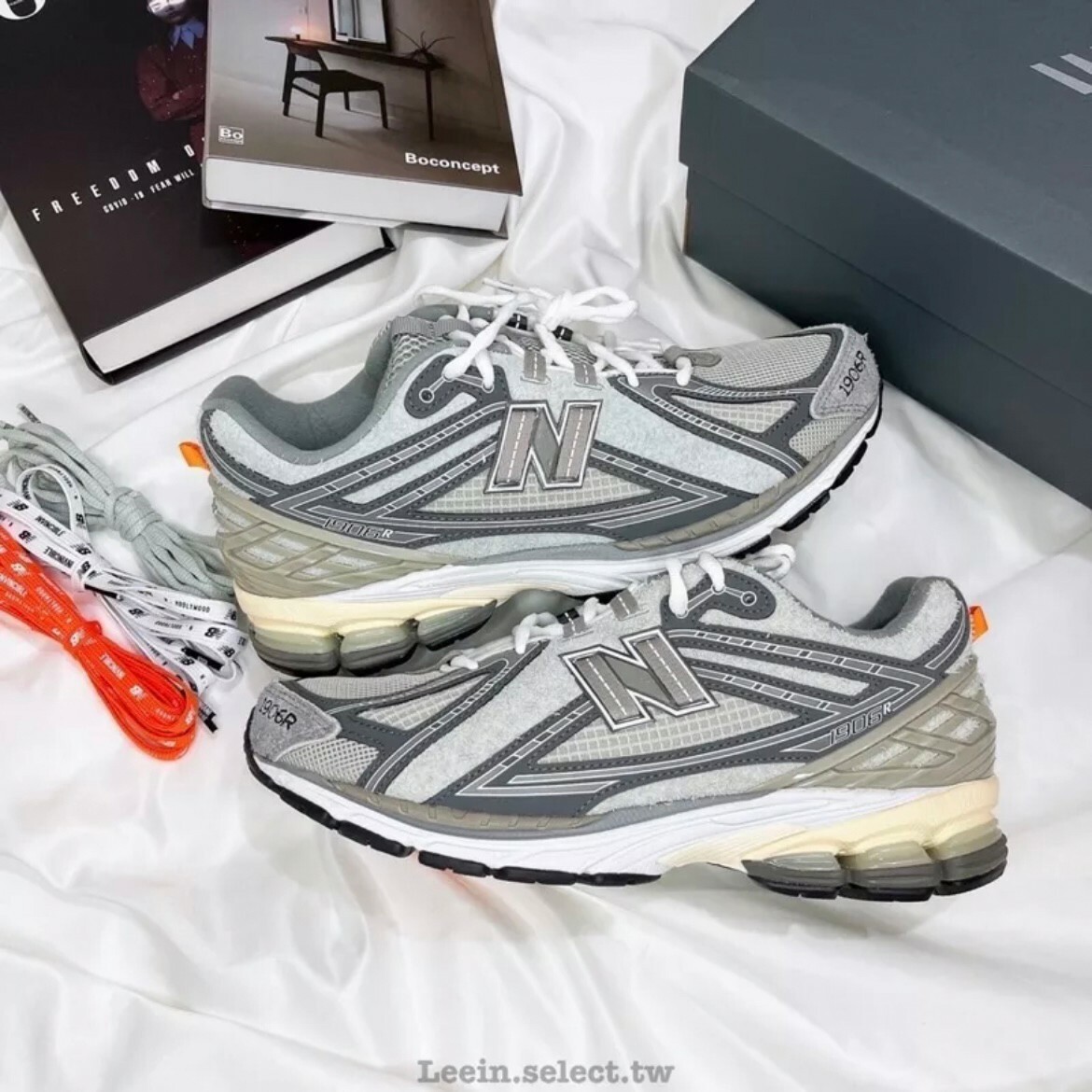 New Balance x N.HOOLYWOOD x INVINCIBLE® 三方聯名灰綠M1906RNI