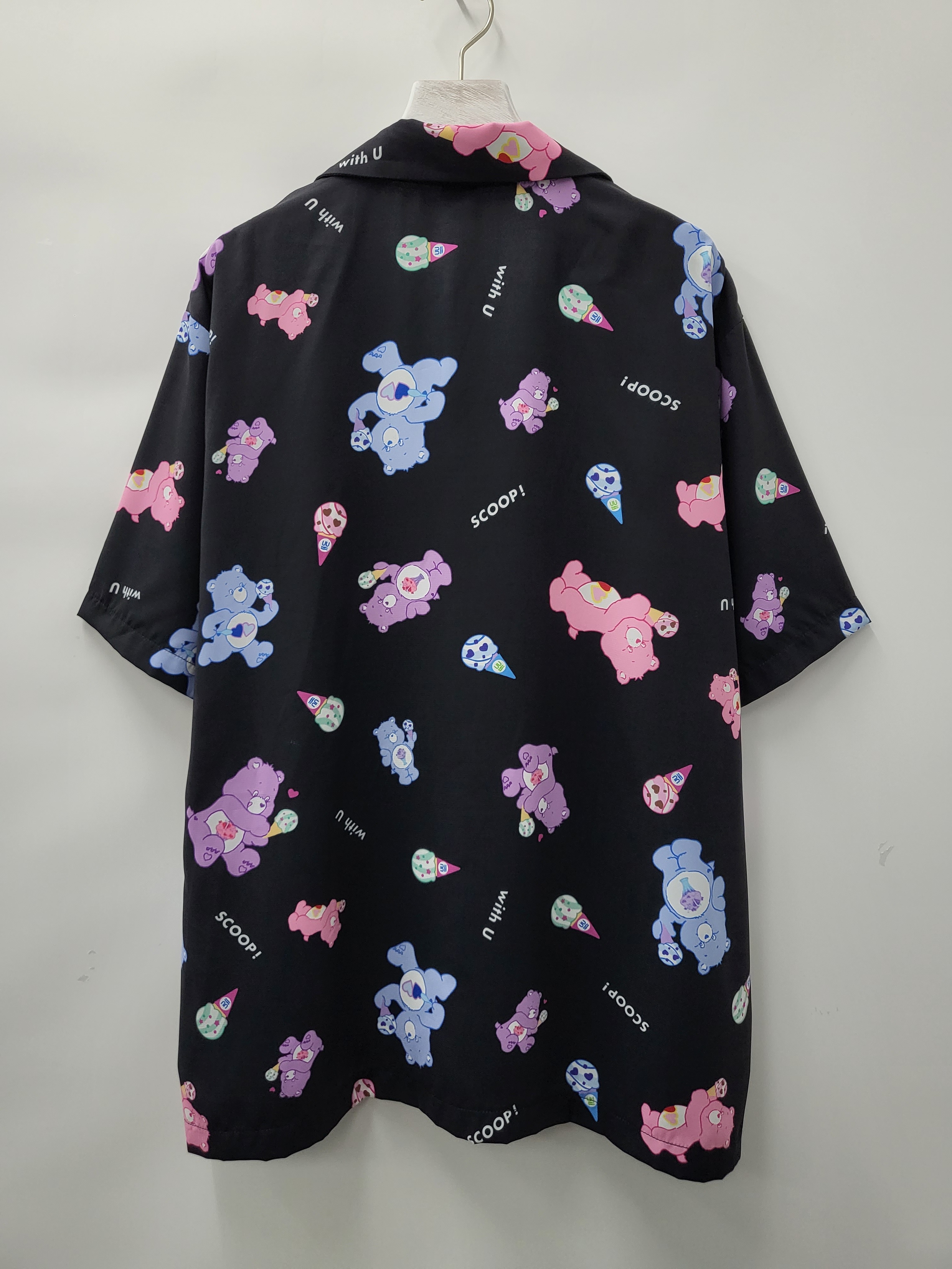 熊仔圖案短袖恤衫 S2093