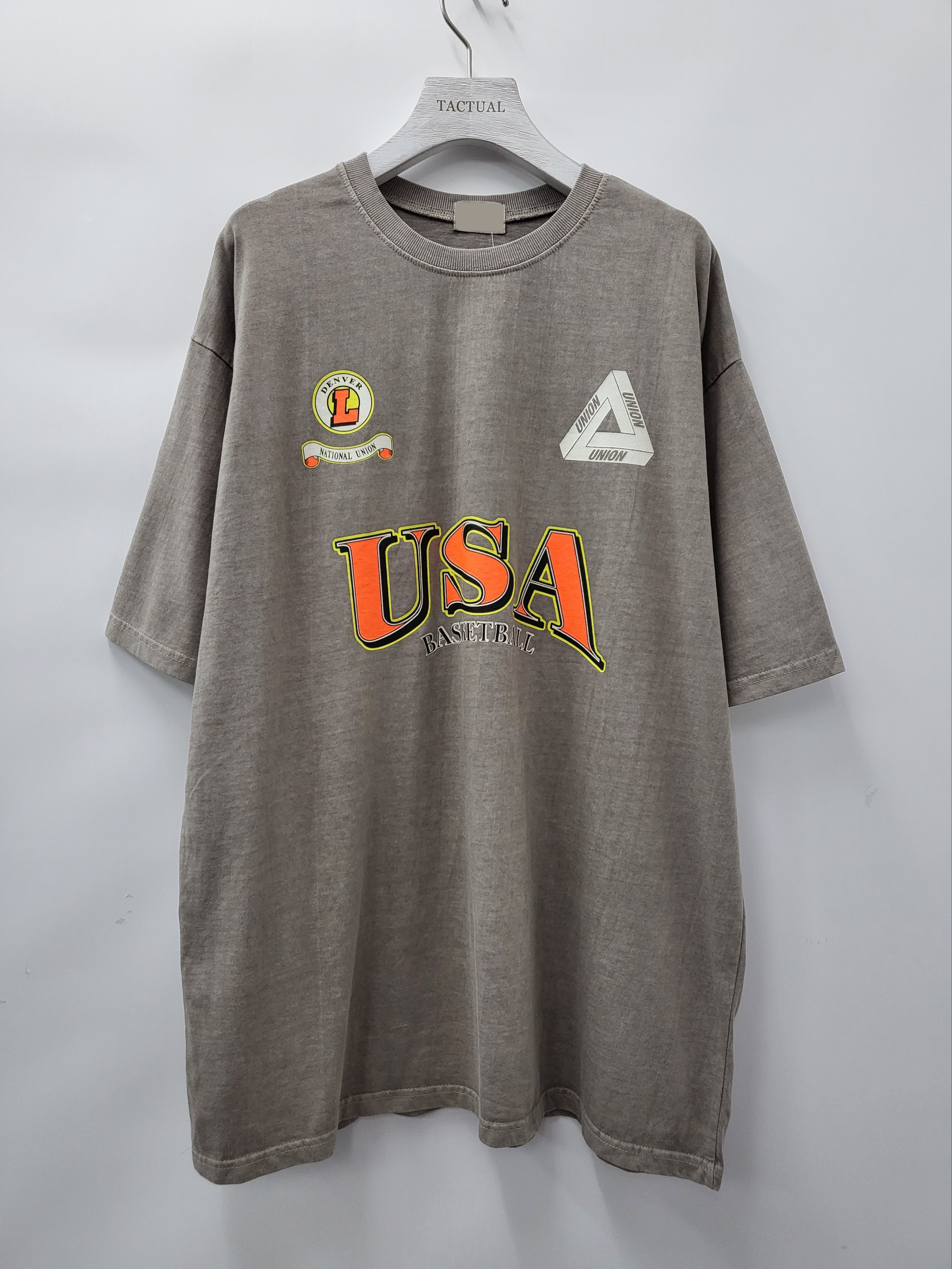 洗水USA英文字短袖Tee T5062