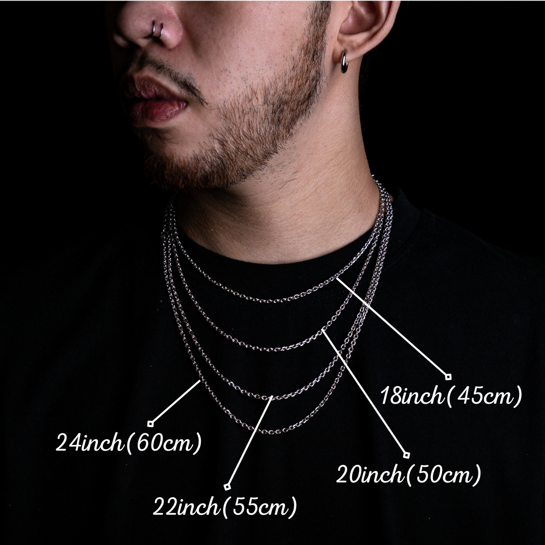 3mm醫療鋼O字細鍊