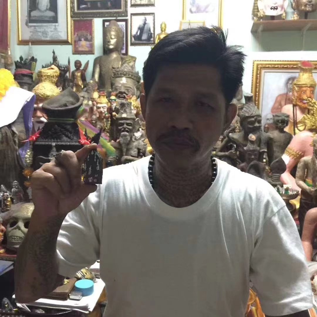 阿贊蘭2554開光一期陰法十四靈鬼法坤平