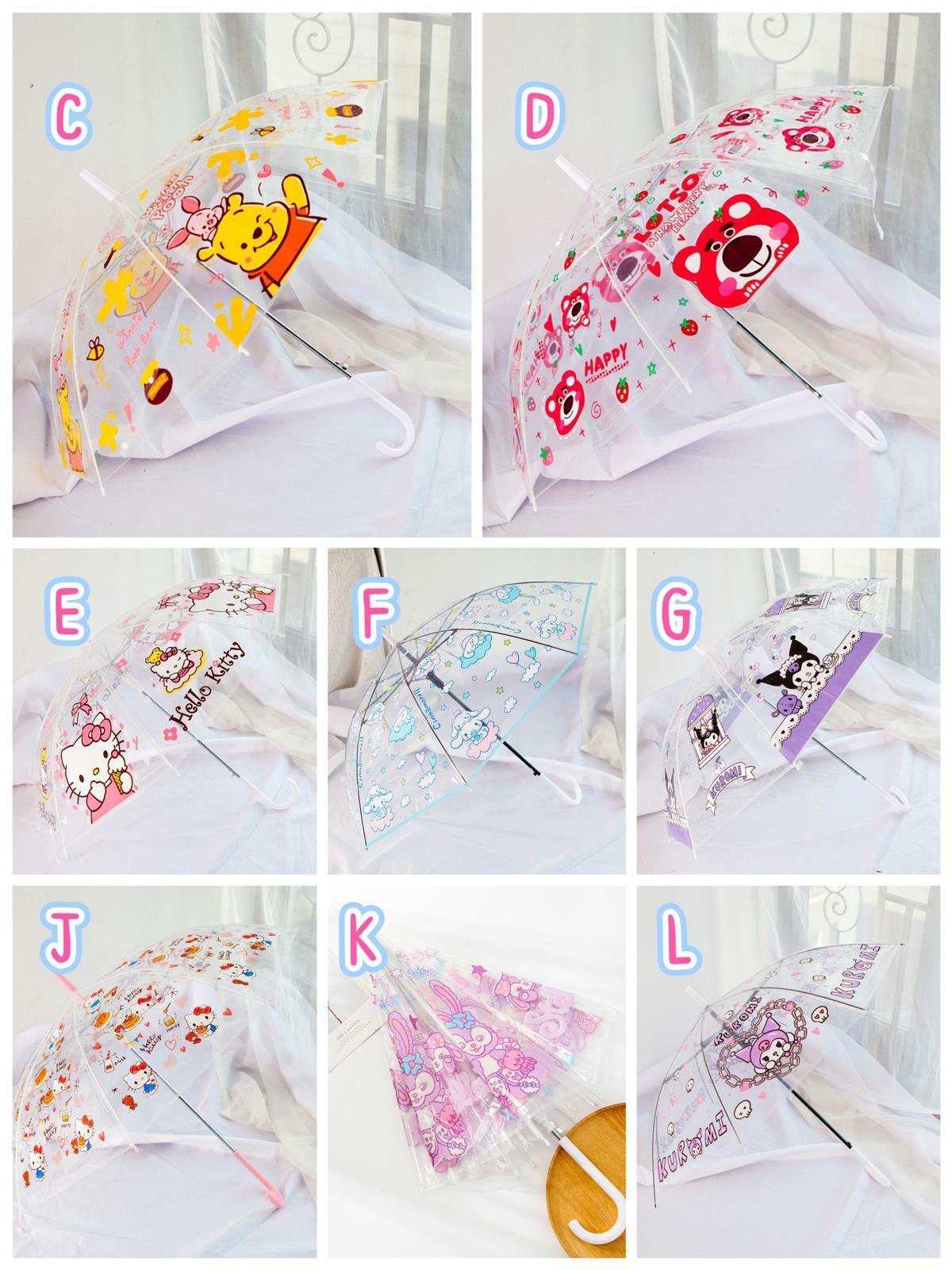 果凍透明兒童直傘-2300587