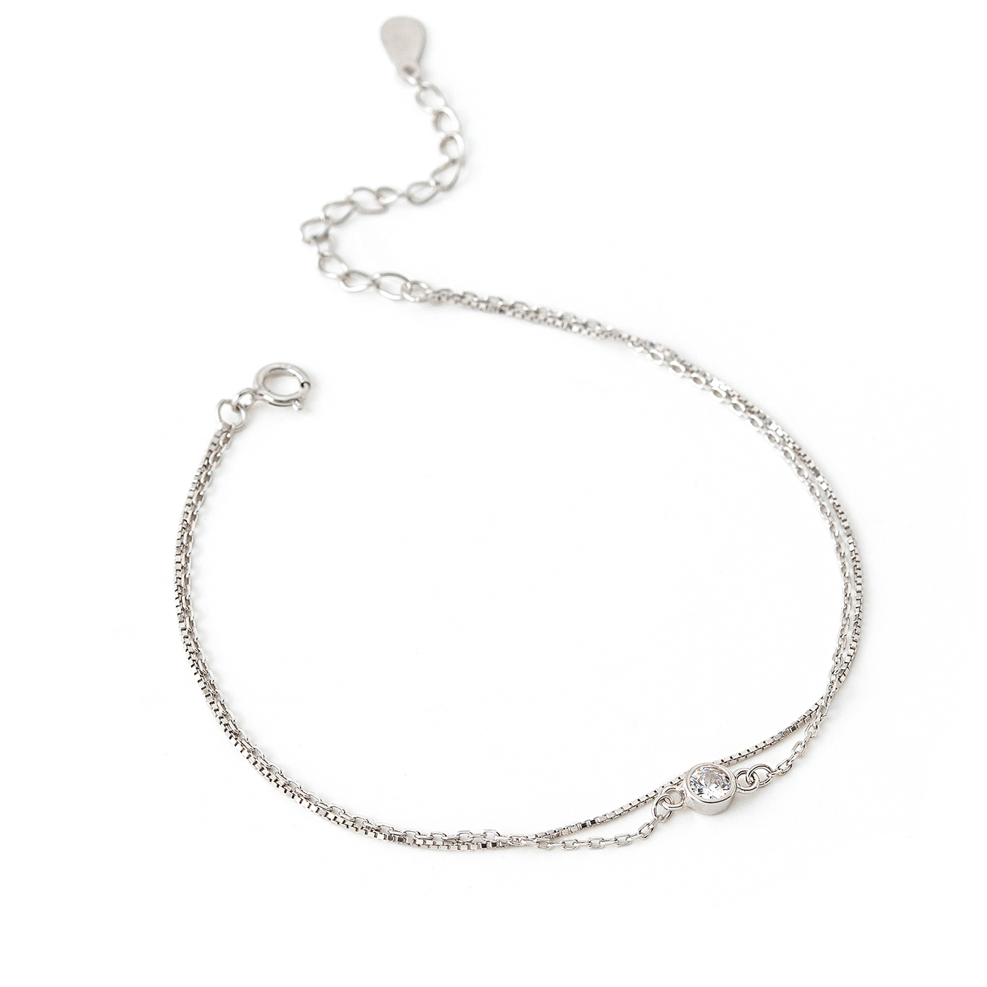 平價飾品,純銀,鑽石,手鍊