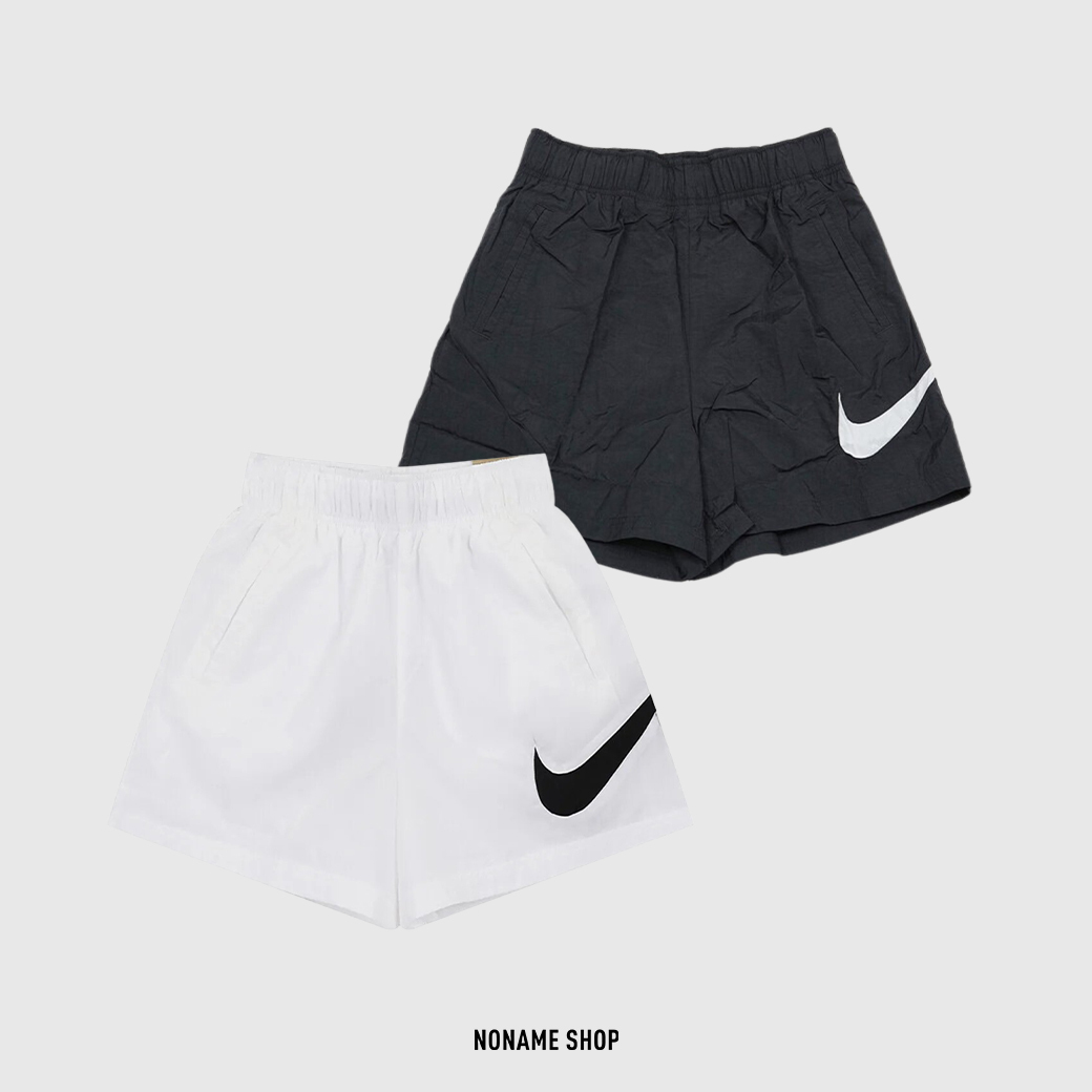 NIKE SPORTSWEAR ESSENTIAL 高腰 梭織 大勾 短褲 兩色 (女款)