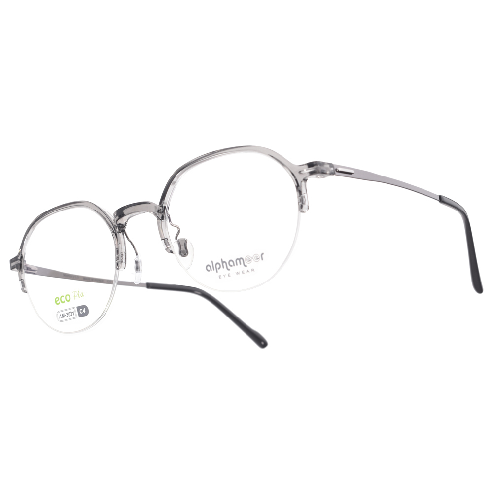 【Alphameer】AM3631 C4  Slim系列 圓框光學眼鏡