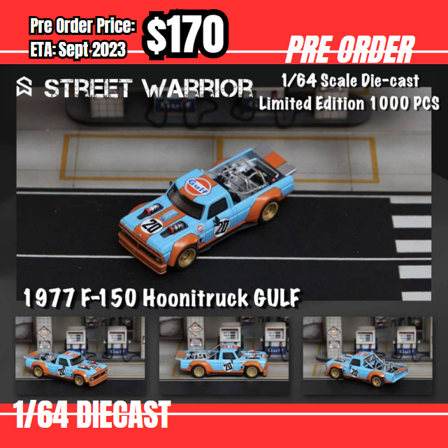 PO-$170 * Street Warrior * 1:64 Ford Hoonitruck Hoonigan Gulf [05/07]