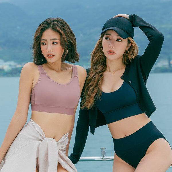 快感視線☼交叉美背無鋼圈運動內衣 A.B.C.D.E罩