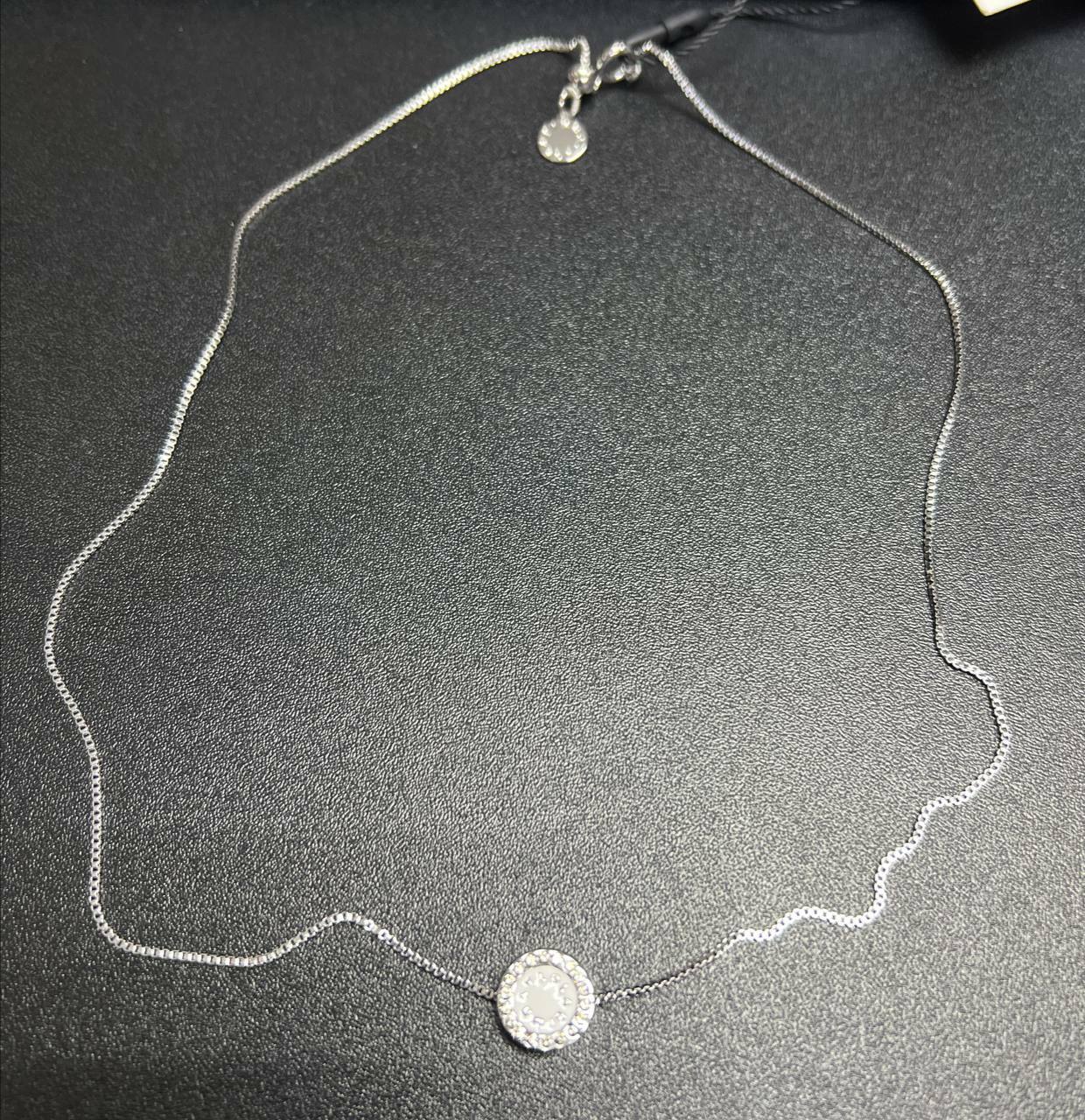 [S] BIMBAY LOGO PENDANT NECKLACE,SILVER, 8445394000502 (SBY36)