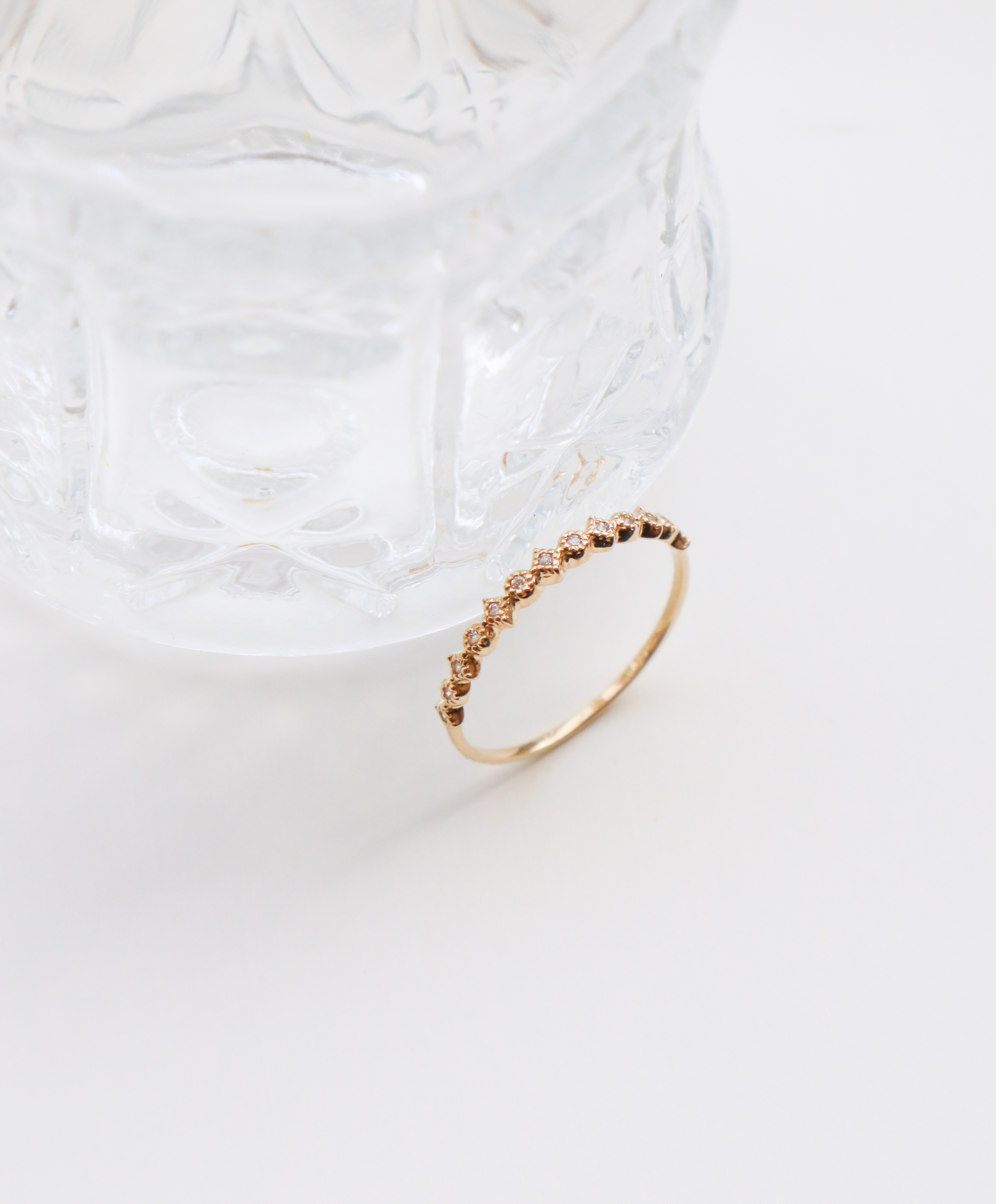 10K/經典巴洛克寶石戒指