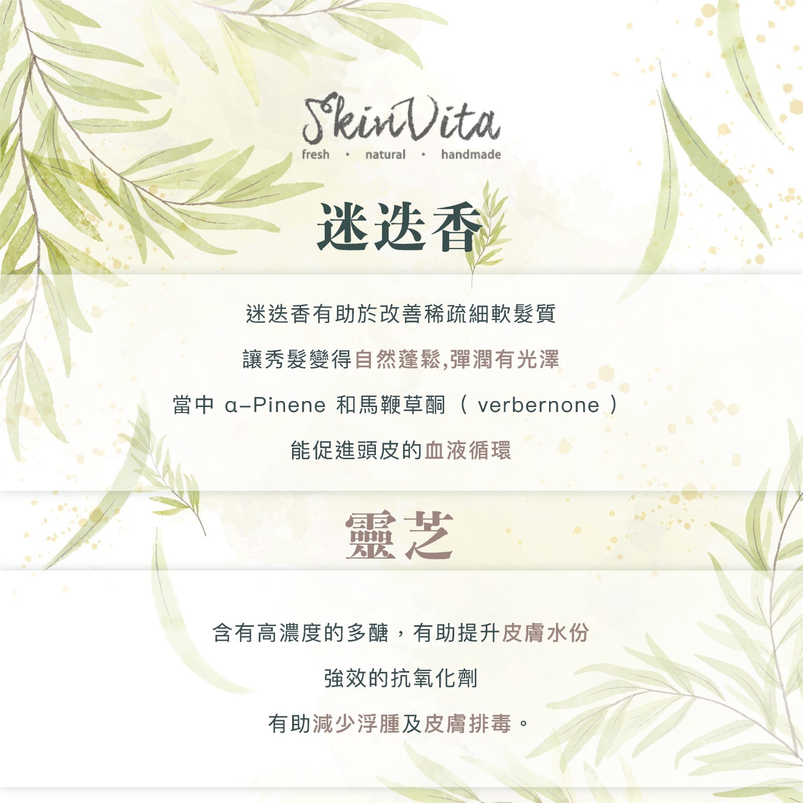 靈芝迷迭香豐盈修護髮膜