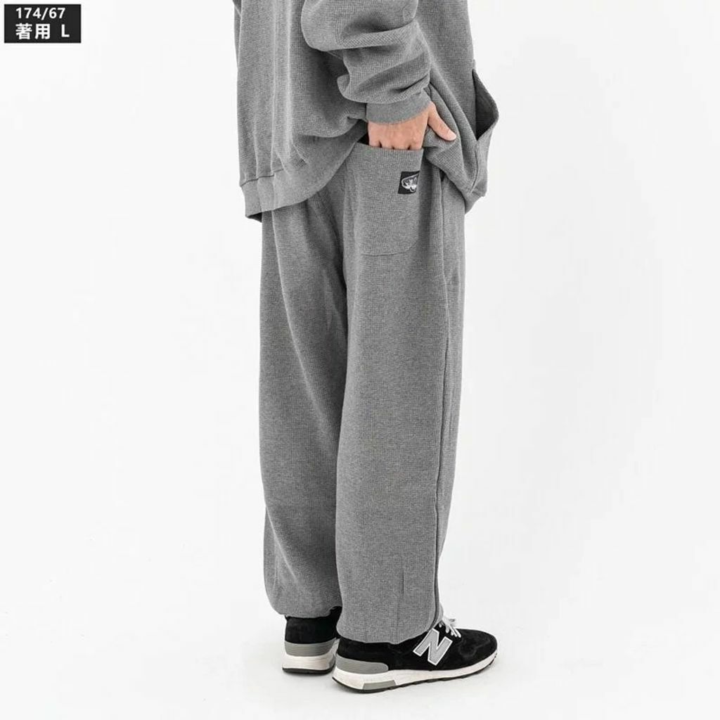 AGILITY Heavy Waffle "Set" 重磅華夫格套裝式棉長褲 [WFS]