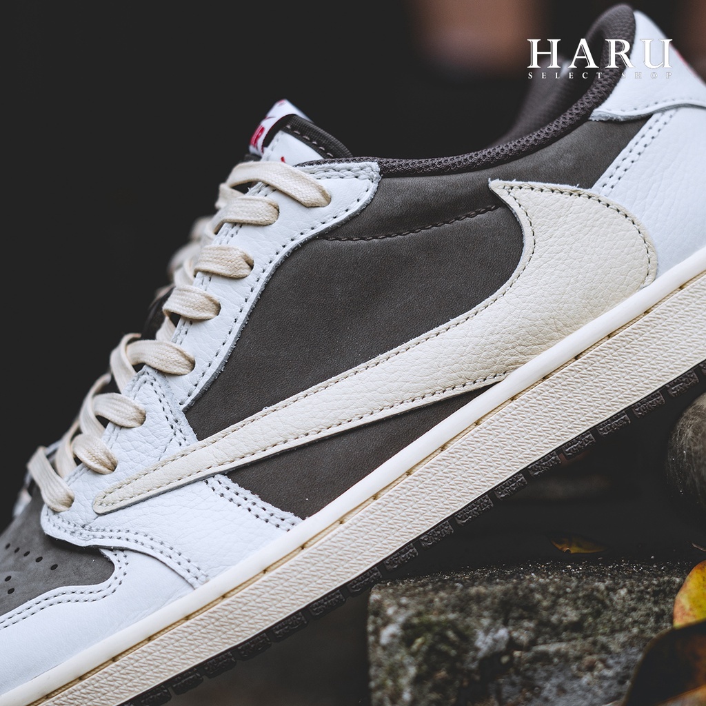 NIKE Travis Scott Nike Air Jordan 1 AJ1 TS 摩卡 倒鉤 3.0 Mocha 聯名款 男女同款 復古休閒鞋 DM7866-162