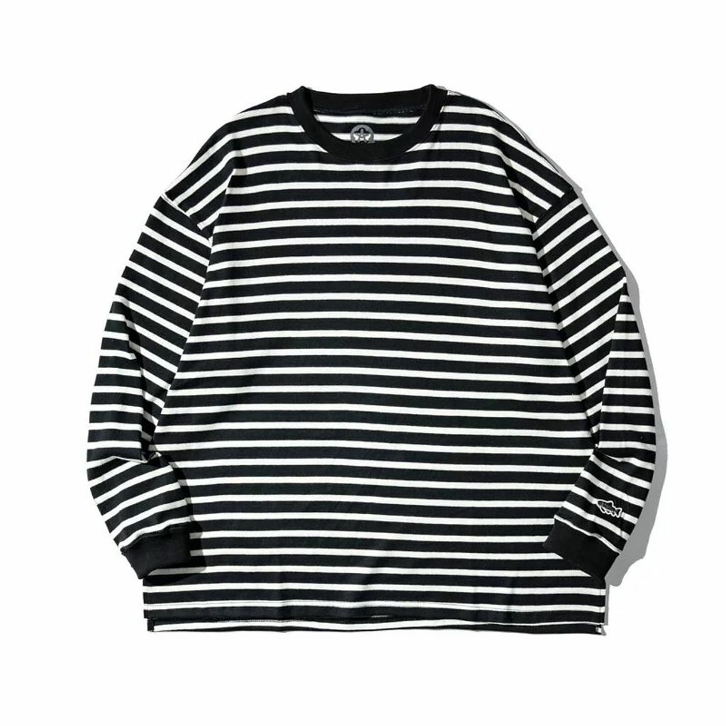 JKS - 日本布料 天竺棉 長袖條紋 Tee [A+LST]