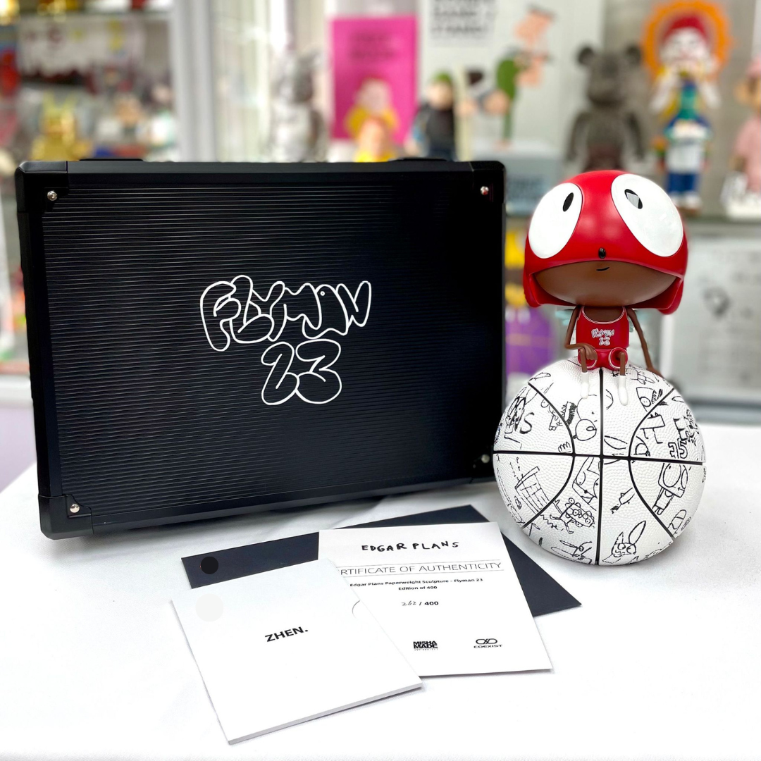 The ‘Flyman 23’ sculpture by Edgar Plans (Exclusive Singapore Launch)