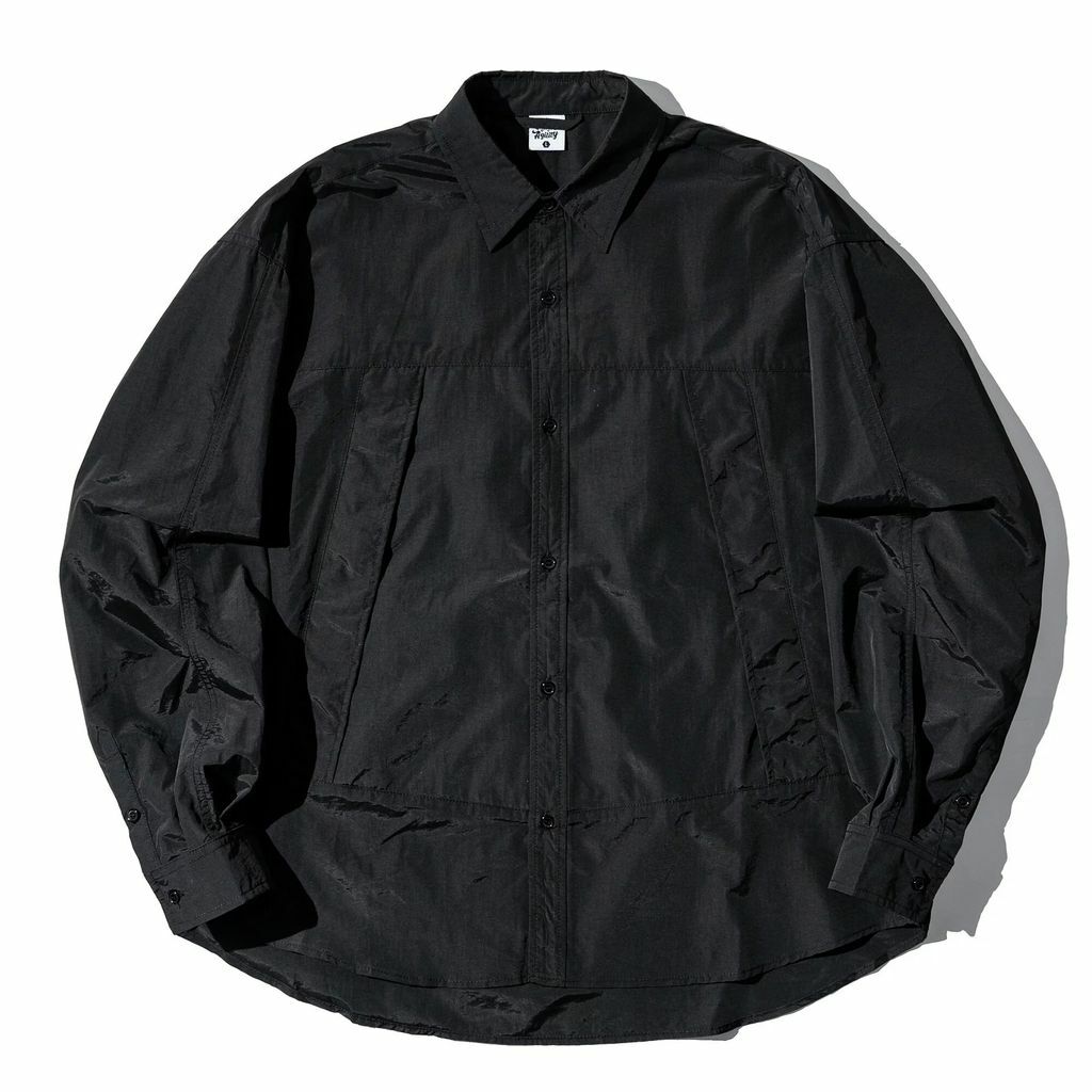 JKS - 山系斜口袋 寬鬆 尼龍襯衫 [MS5]