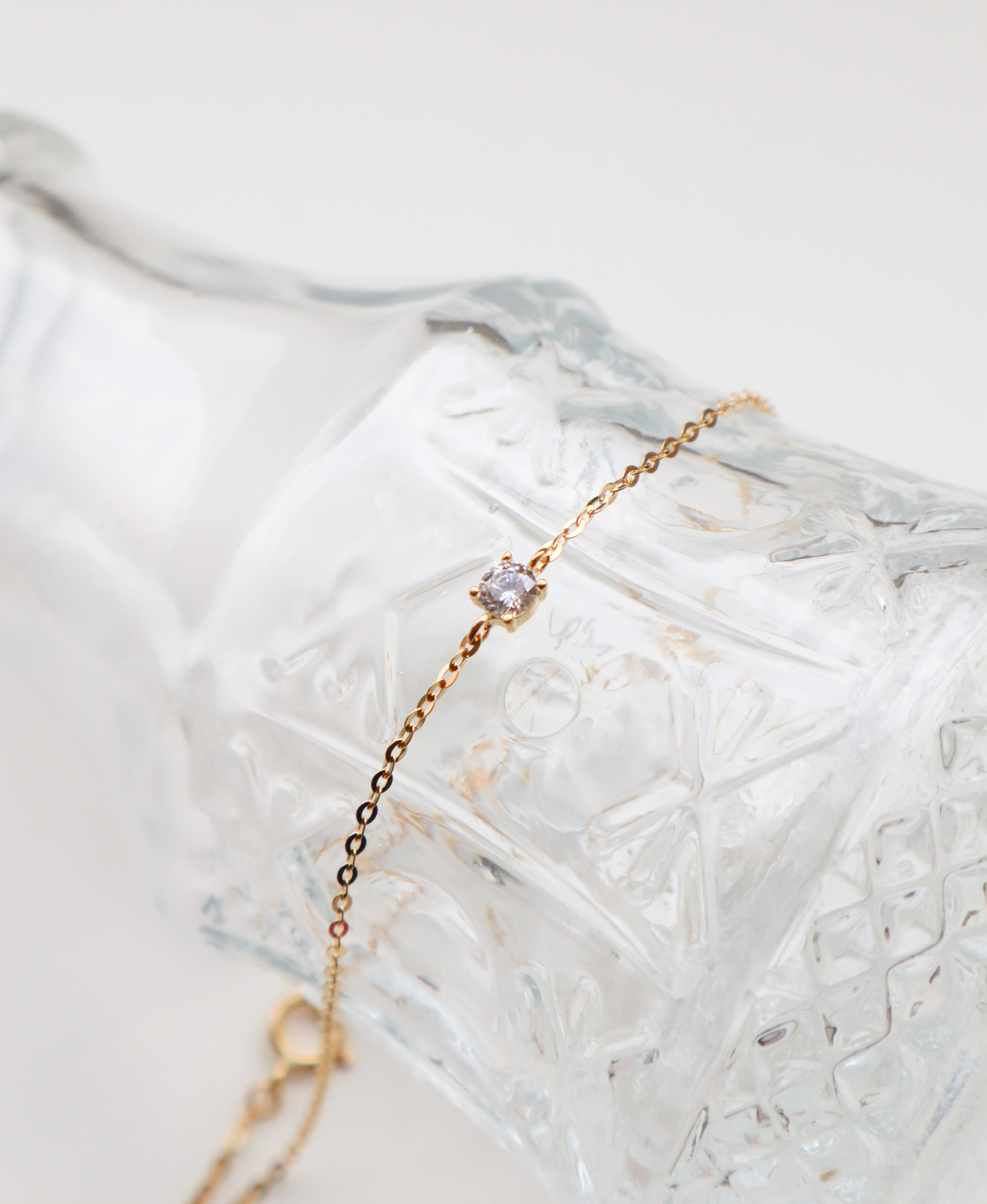 10K/經典鋯鑽手鍊