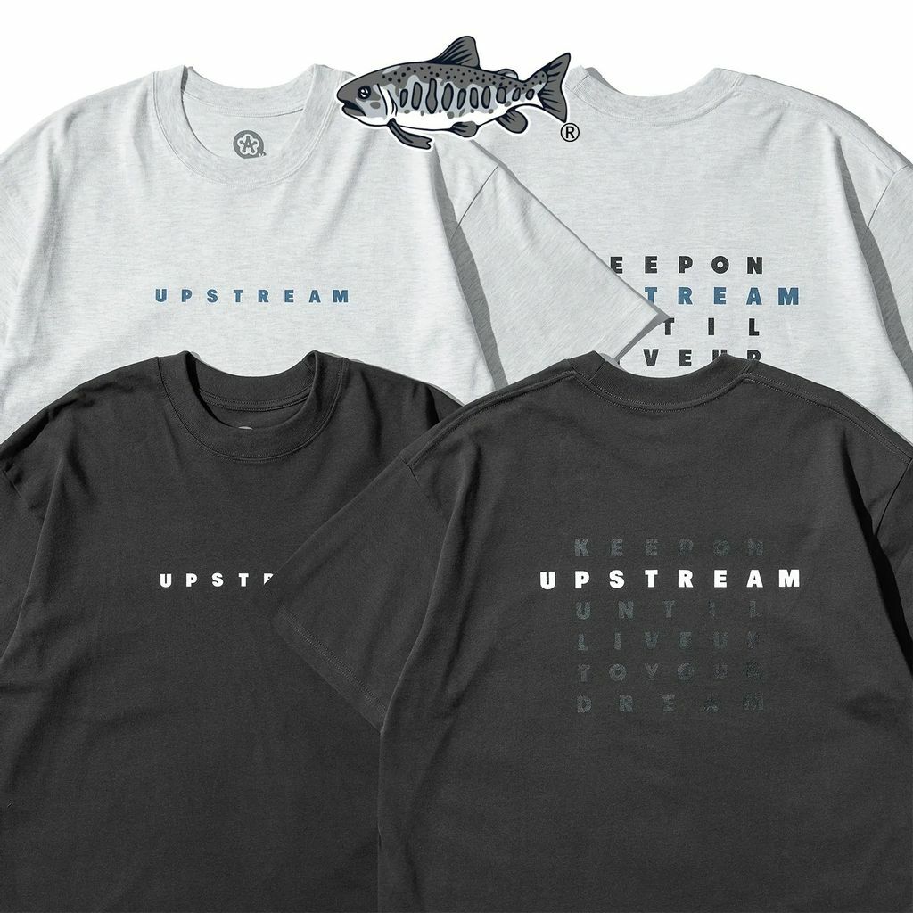 JKS AGILITY LOGO Heavy Tee 逆流標語 圖像短Tee [RS6-標語]