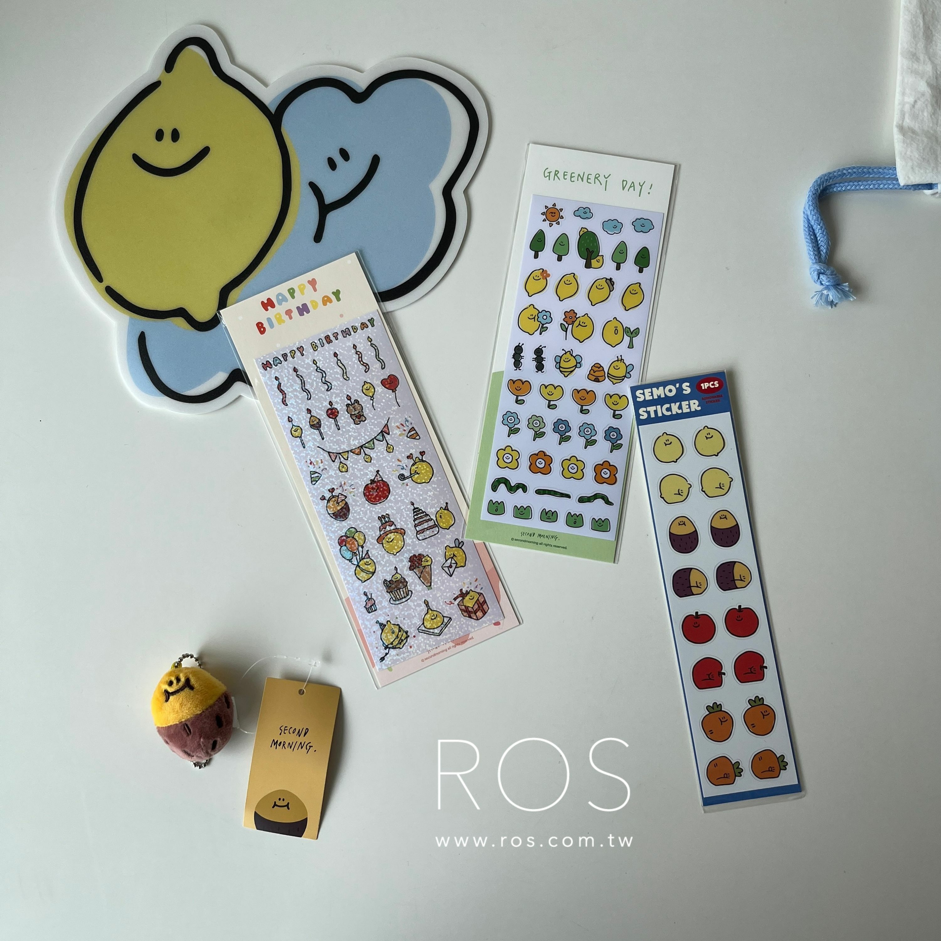 Second Morning｜貼紙系列 (7kinds)