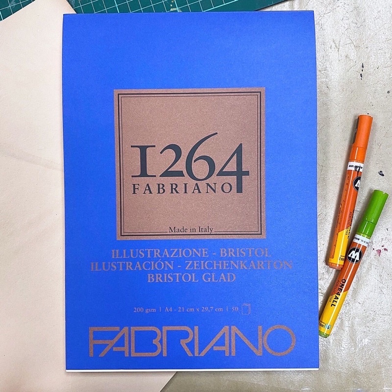 百色美術 義大利FABRIANO 1264 Bristol插畫速繪本