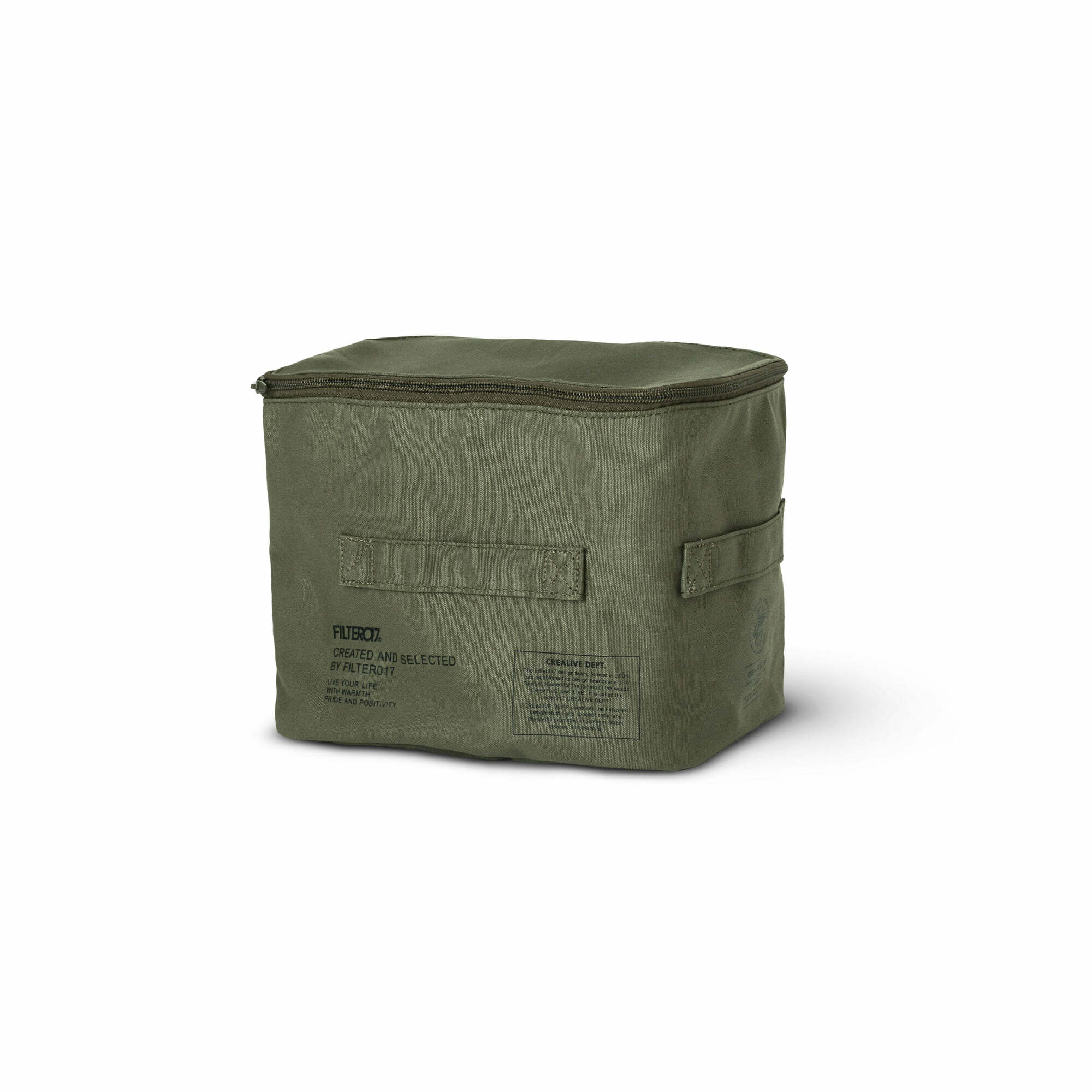 Filter017 20AW Waxed Canvas Soft Box 上蠟帆布立體收納袋