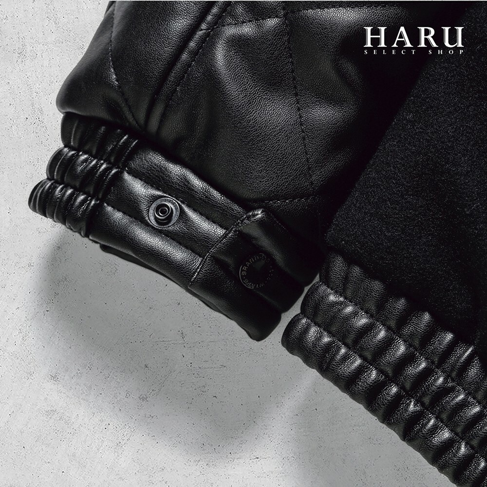 特價現貨WTAPS 20FW CANAL JACKET WONY.MOSSER 皮袖閃電骷髏棒球外套