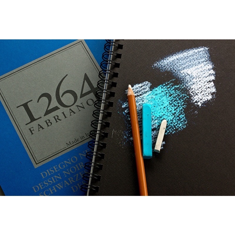 Fabriano 1264 BlackDrawing 黑色繪圖本
