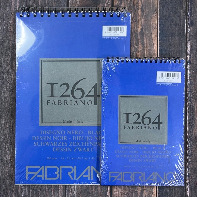 Fabriano 1264 BlackDrawing 黑色繪圖本