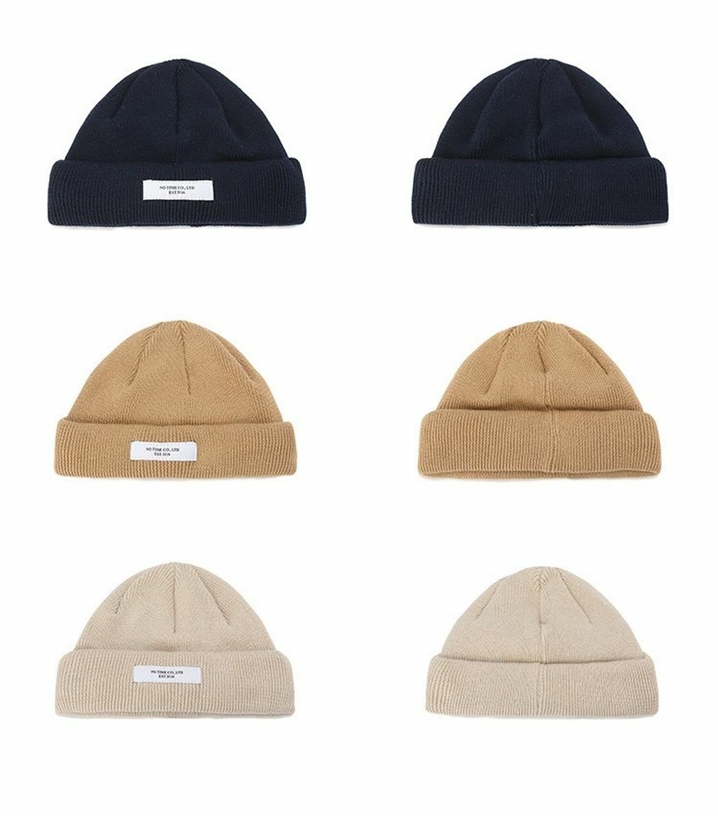 PIN SKTBS 針織刺繡標語冷帽 (三色)