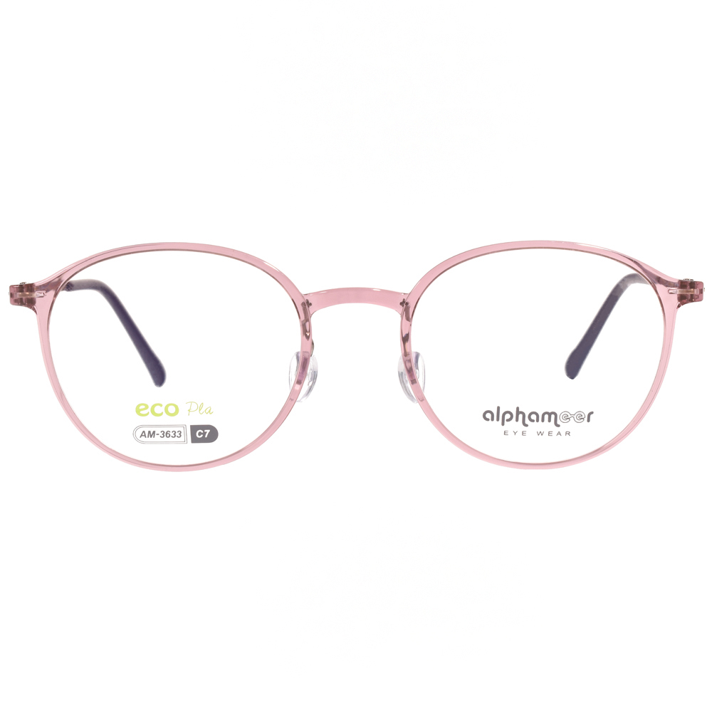 【Alphameer】AM3633 C7 ECO系列 圓框光學眼鏡