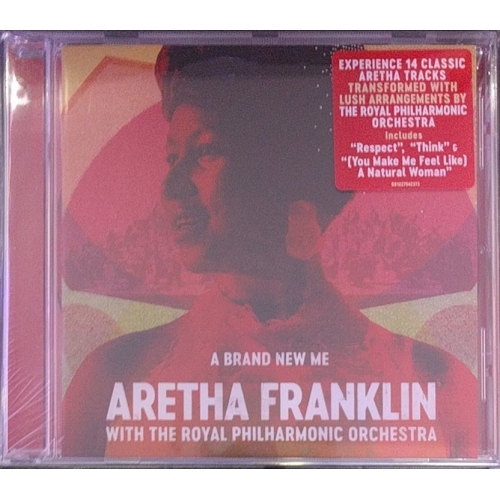 ARETHA FRANKLIN WITH THE ROYAL PHILHARMONIC ORCHESTRA- A Brand New Me (CD)