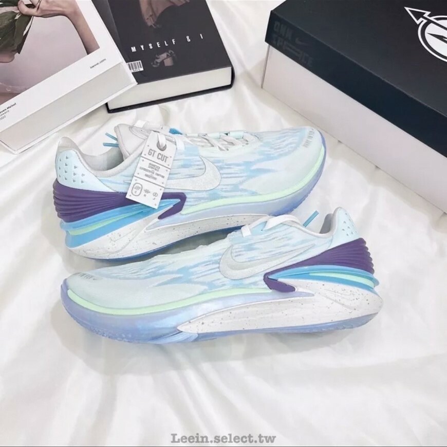 Nike Zoom GT CUT 2 EP 冰藍 低筒 實戰 籃球鞋 運動 男女款 FB1866-101