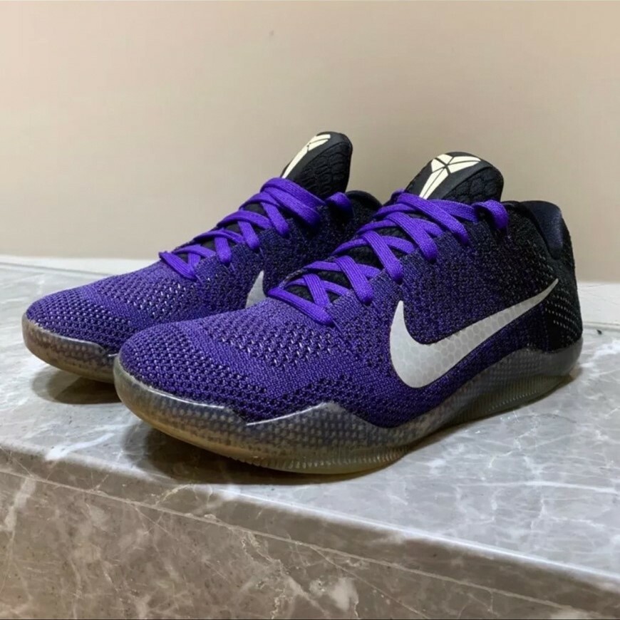 Nike Kobe 11 Elite Low Hyper Grape 黑紫 漸變籃球鞋 822675-510
