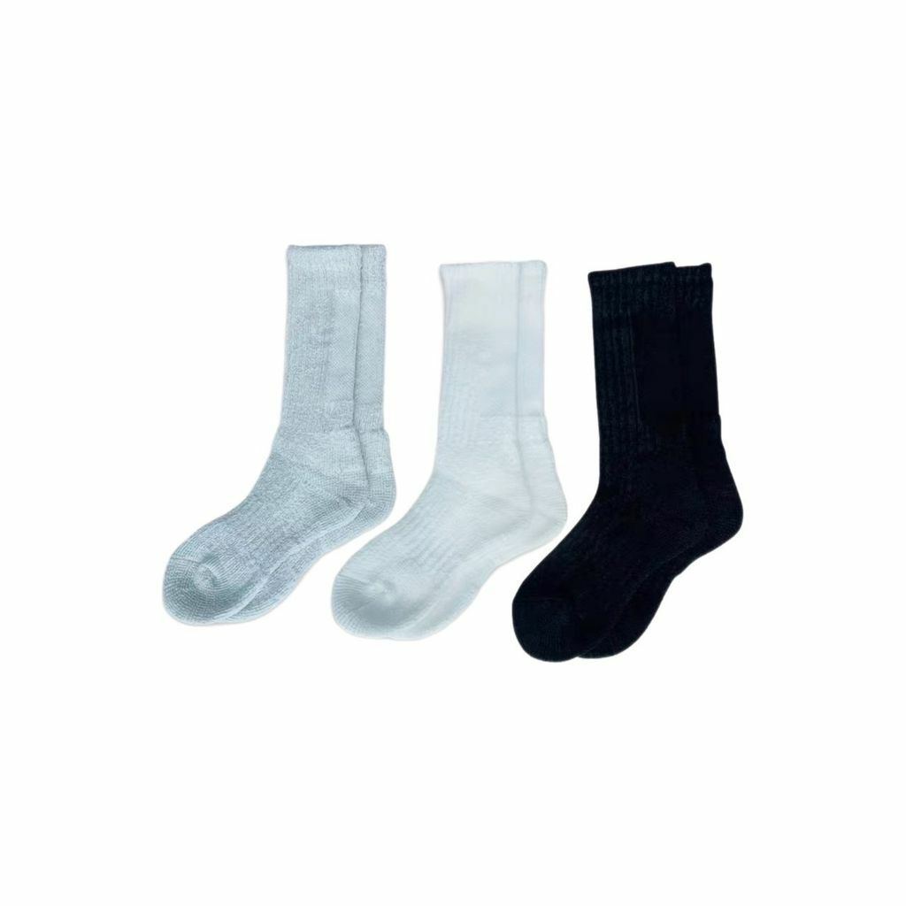 LAPRIMA - PLA SOCKS 03 百搭日系日本再生材質工裝長襪 (三雙入)