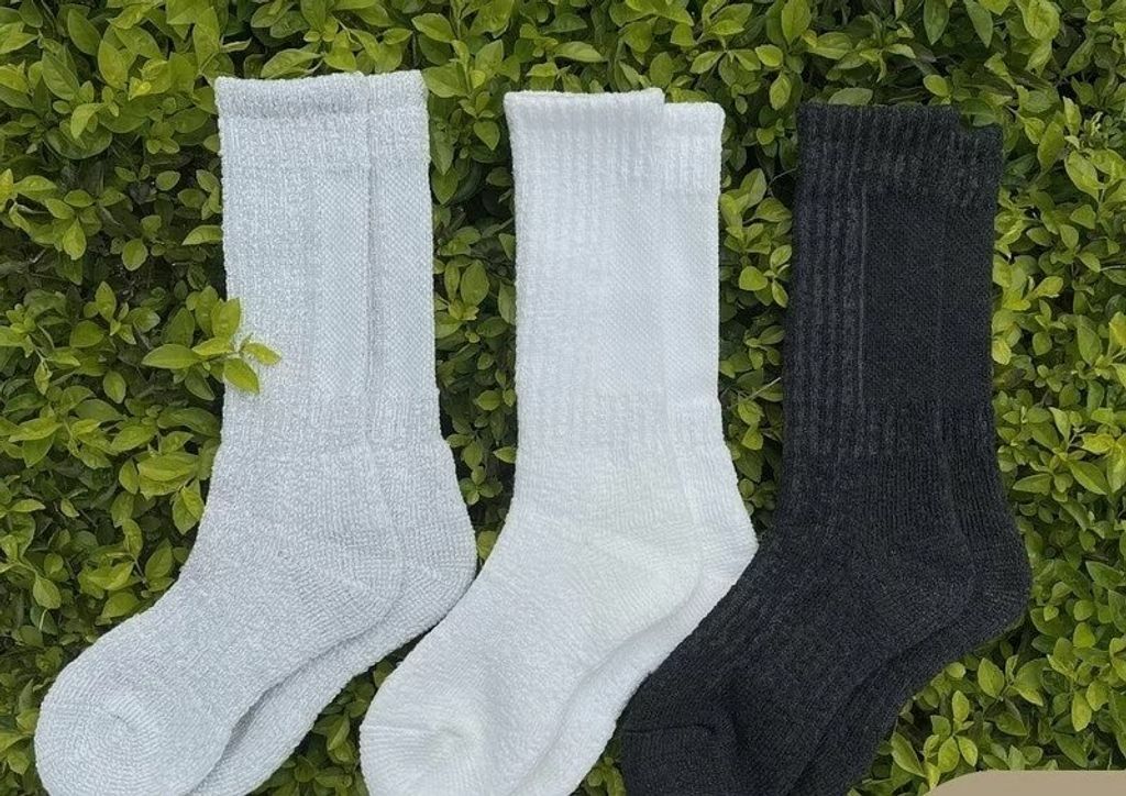 LAPRIMA - PLA SOCKS 03 百搭日系日本再生材質工裝長襪 (三雙入)