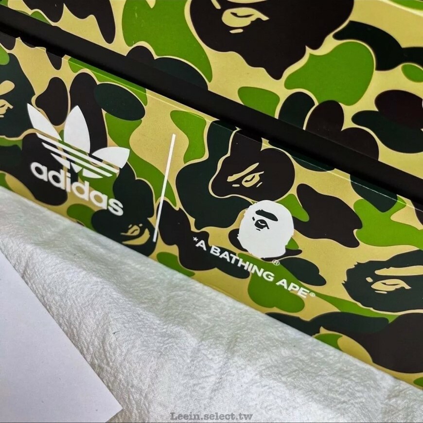 Adidas Originals x BAPE SUPERSTAR 80s 聯名 黑白 貝殼頭 IF2385