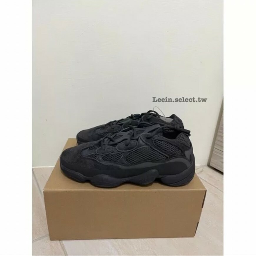 Adidas YEEZY 500 UTILITY BLACK 2022版 暗黑麂皮 黑武士 F36640
